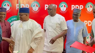 2023 Elections: Former Ekiti Governor, Ayodele Fayose, Picks Presidential Nomination Forms