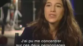 Charlotte Gainsbourg short interview about "I'm not there"