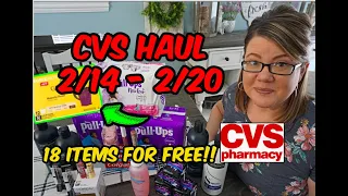 CVS HAUL (2/14 - 2/20) | 18 ITEMS FOR FREE!!! 💃