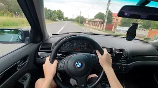 POV 2004 e46 320d sporty drive - acceleration & rev match