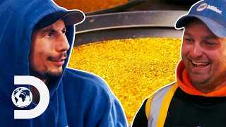 Parker's Crew Achieves A Record-Breaking Gold Haul Whilst Parker Is Away! | Gold Rush
