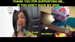 MonoNeon & Cardi B - "THANK YOU FOR SUPPORTING ME... IF YOU DON'T SUCK MY… (Nardwuar Interview)