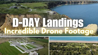 Incredible Drone Tour of the D-Day Beaches