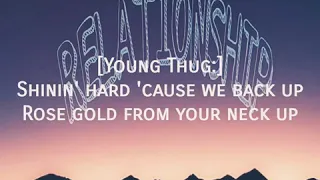 Relationship - young thug (lyrics) ft. Future