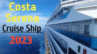 Costa Serena Cruise Ship || Costa Serena cruise ship tour