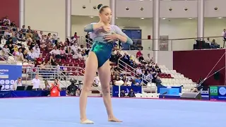 Kaylia Nemour - GOLD 🥇 13,700 Floor Final - Doha World Cup