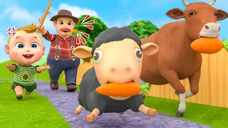 Old Macdonald Had A Farm - Farm Animals Song | Bum Bum Kids Song & Nursery Rhymes