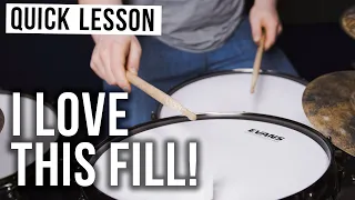This Idea BLEW My Mind! Easy 6 Stroke Roll Fills - Quick Drum Lesson