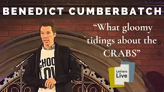 Benedict Cumberbatch reads a letter about crabs (not the kind you eat)