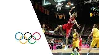 Basketball Men's Prel. Round Group B Australia v Russian Fed. - Full Replay | London 2012 Olympics