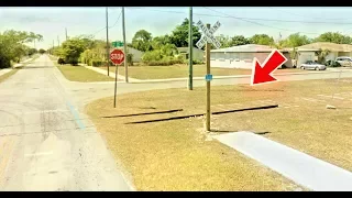 LAST CROSSING in the USA & End of the line (Abandoned Railroad)