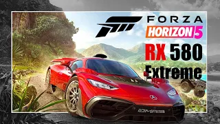 Forza Horizon 5 Extreme Settings on RX 580 8GB