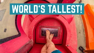 World's Tallest Indoor Waterslide! DreamWorks Water Park - Thrillagascar