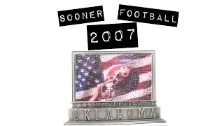 2007 Baylor at Oklahoma Football. 11/10/2007. Full game. HD.