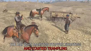 The day John Marston stopped Shooting and started to Trample his enemies | Rdr1