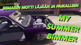 Bemarin Motti Läjään ja Paikalleen | My Summer Bimmer Osa 7