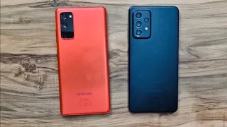 Samsung Galaxy S20 FE 5G 2022 vs Samsung Galaxy A52s 5G