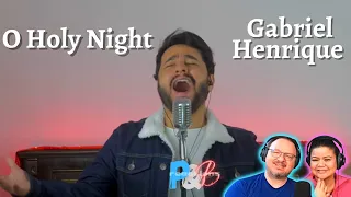 Gabriel Henrique covers "O Holy Night" Mariah Carey cover Reaction!