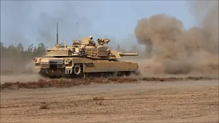 M1A2 SEPV3 Abrams Main Battle Tank Live-Fire