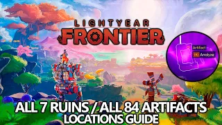 Lightyear Frontier - All 84 Artifacts in All 7 Ruins - Strange Rock Locations Guide