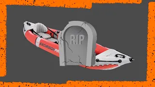 R.I.P. Intex Excursion Pro Kayak 2 Year Review