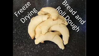Freeze Drying Bread and Roll Doughs