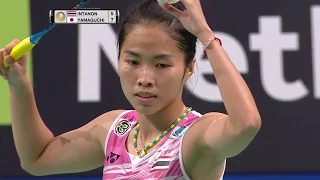 Danisa Denmark Open 2017 | Badminton F M3-WS | Ratchanok Intanon vs Akane Yamaguchi