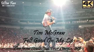 Tim McGraw - Felt Good On My Lips Live from Soul2Soul Lincoln, NE