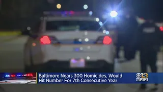 Baltimore City Records 300 Homicides For Seventh Consecutive Year