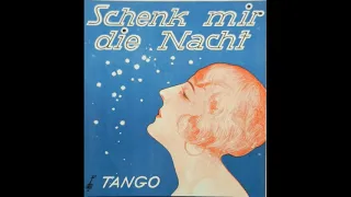 Schenk' mir die Nacht, Tango, Juan Llossas Original Argentinische Tango-Kapelle, Berlin, 1929