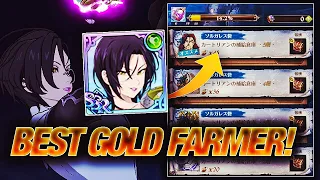 NEW BEST GOLD FARMER?! INFINITY MERLIN GOLD FARM TEAM (UPDATED) | Seven Deadly Sins: Grand Cross