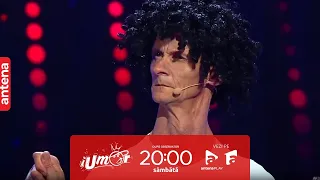 Patrick Cottet Moine, număr excelent de mimică pe scena iUmor