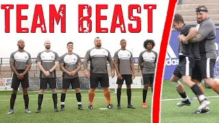 STRONGMAN Tries FOOTBALL!!! - Eddie Hall