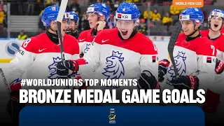 Czechia: Bronze Medal Game Goals | 2024 #WorldJuniors