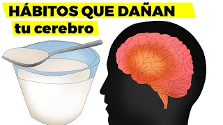 9 malos hábitos que dañan tu cerebro y salud mental