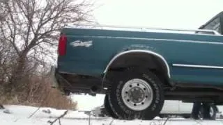 1996 Ford F250 7.3 Powerstroke cold start