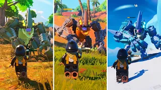 LEGO Fortnite All Boss Fights (Brute, Sand Brute & Frost Brute)