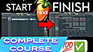 [Hindi]How To Make Beat From SCRATCH In FL Studio (Full Beat Making Course