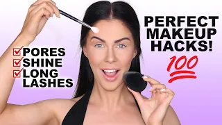 Makeup Hacks That Actually Work!! Perfect Long Lasting Makeup Made Easy!!
