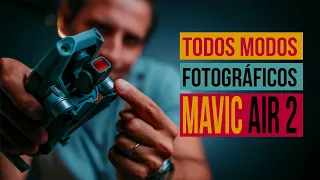 Todos os Modos Fotográficos com Mavic Air 2 - E SÃO MUITOS!