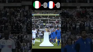 Italy vs France 2006 FIFA World Cup final match shorts