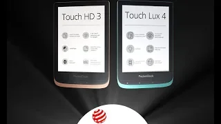 PocketBook Touch HD 3 and Touch Lux 4 won another Red Dot Award: Product Design 2019