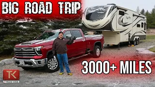 Towing for 3000 Miles! What I LOVE & HATE on my 2024 Chevy 3500 HD After a Big Trip