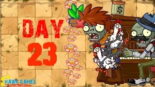 Plants vs Zombies 2 - Wild West - Day 23 [Don't Trample the Flowers] No Premium