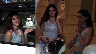 Ananya Pandey Looking Beautiful Spotted At Ekta Kapoor House At Juhu