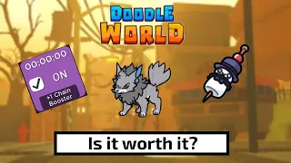 How much can I chain in 1 hour? -  Doodle World