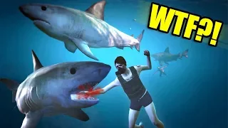 ATTACKING PEOPLE AS A SHARK ONLINE! | GTA 5 THUG LIFE #276