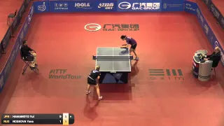 2015 HUNGARY OPEN U21 WS QF HAMAMOTO Yui JPN vs NOSKOVA Yana RUS