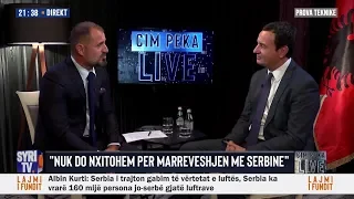 Albin Kurti kryetar i VV-se, interviste ekskluzive ne "Çim Peka Live" (Pjesa 1)