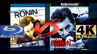 RONIN (1998) NEW 2023 4K ULTRA HD VS. 2009 BLURAY COMPARISON